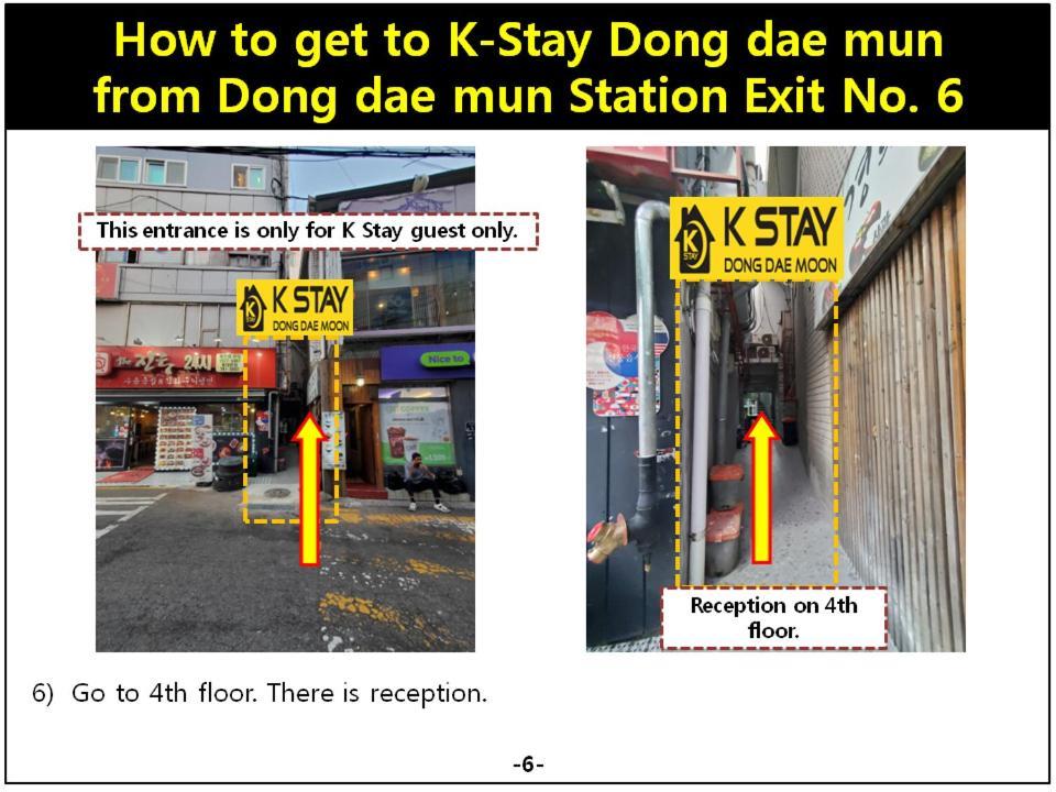 K-Stay Guesthouse Dongdaemun Szöul Kültér fotó
